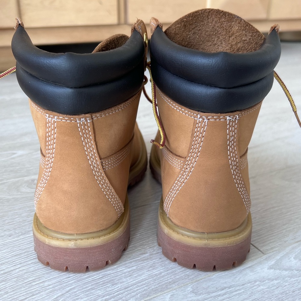🔥Mint New Timberland Waterville 6” Waterproof Women’s Boots Wheat Nubuck - SZ 7🔥 - Picture 9 of 14